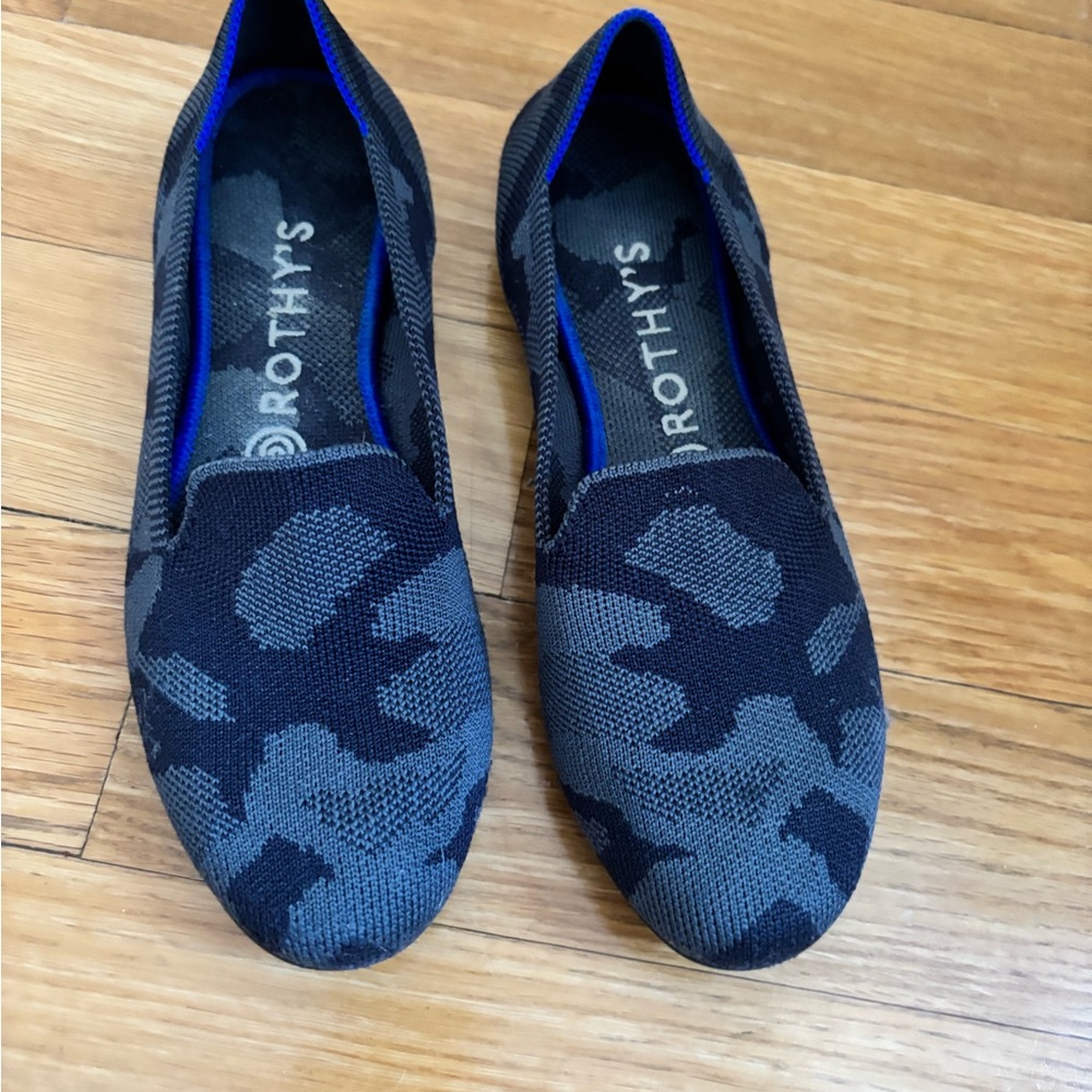 Rothy's Dark Camo Loafers